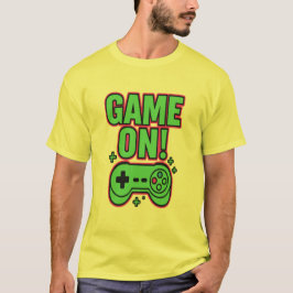 Game On! – Retro Gaming Art T-shirt