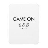 Game on voeg koppelnaam huwelijksfeest plaats stad magneet (Verticaal)