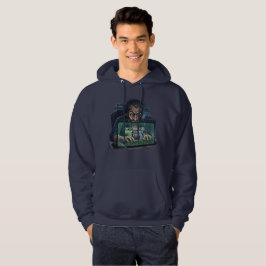 Game-ontwikkelaar wachtend tot Shades compileren Hoodie