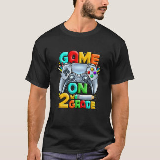 Game op 2e graad terug naar school 2e graad niveau t-shirt