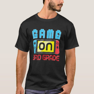 Game op 3e gamer in de klasse Terug naar school T-shirt