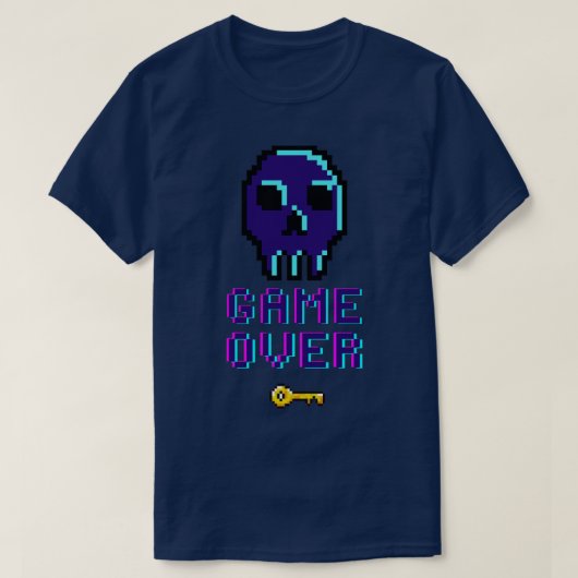 Game Over16 T-shirt (Design voorkant)