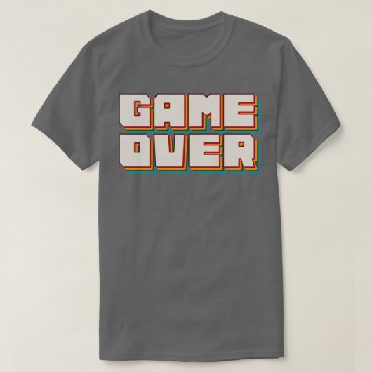 Game Over27 T-shirt (Design voorkant)