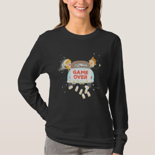 Game Over Bachelor Party Trouw Getuige Bruidegom M T-shirt