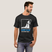 Game Over  Bride and Groom Wedding T-shirt (Voorkant volledig)