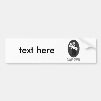 game over bumpersticker