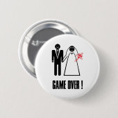 GAME OVER! Button Pin (Voorkant /achterkant)