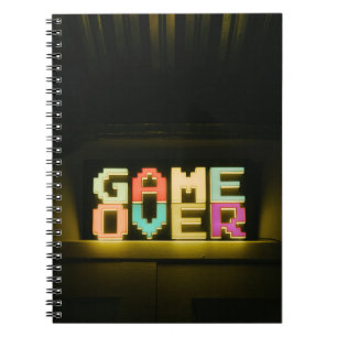 Game over Cute Simple Pixel Art Pixel Arts Easy De Notitieboek