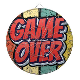 Game over. dartbord