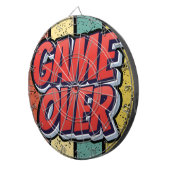 Game over. dartbord (Voorkant Rechts)