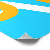 Game over digitaal circuit poster (Hoek)