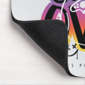 Game over graffiti joystick gamer muismat (Hoek)