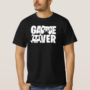 Game Over Grappige Gamer Citaat T-shirt