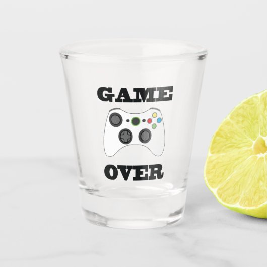 Game over heet glas (Voorkant)