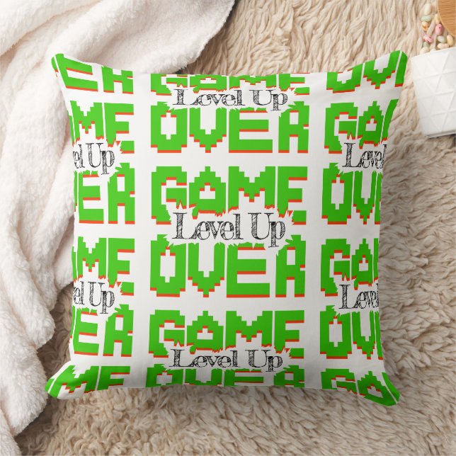 Game Over: Herstel Oud-School Plezier, Level Up Va Kussen (Deken)
