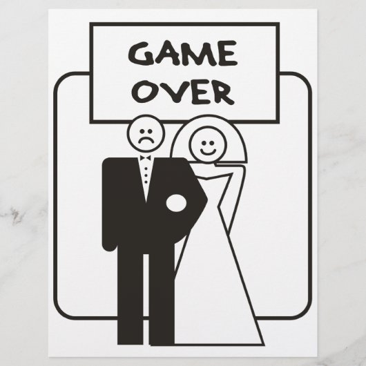 Game over huwelijk (Voorkant)