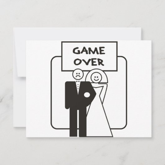 Game over huwelijk (Voorkant)