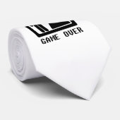 Game Over (huwelijk) Stropdas (Opgerold)