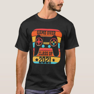 Game over klasse 2021 - Afstuderen voor videogamer T-shirt