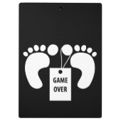 Game over klembord (Achterkant)