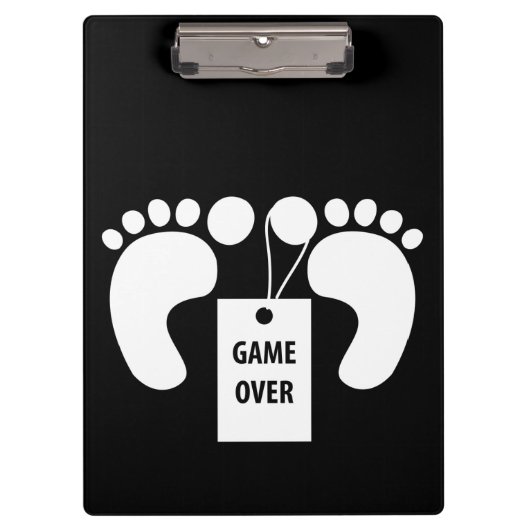Game over klembord (Voorkant)