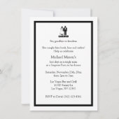 Game Over - Laatste dag als vrijgezel Bachleor Fee Kaart (Achterkant)