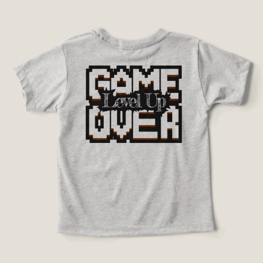 Game Over, Level Up: Pixelated Retro Game World (Design Verso)