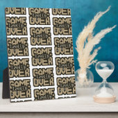 Game Over, Level Up: Retro Pixel Sandbox Adventure Fotoplaat (Zijkant)