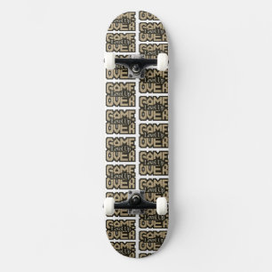 Game Over, Level Up: Retro Pixel Sandbox Avontuur Skateboard
