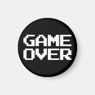 Game over magneet