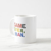 Game Over, Man Koffiemok (Voorkant links)