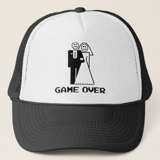 Game Over Marriage Game Over Funny T shirt Trucker Pet