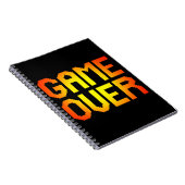 GAME OVER NOTITIEBOEK (Rechterzijde)