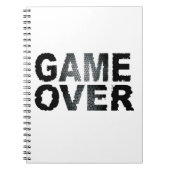 GAME OVER NOTITIEBOEK (Voorkant)
