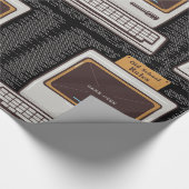 Game over oude pc cadeaupapier (Hoek)