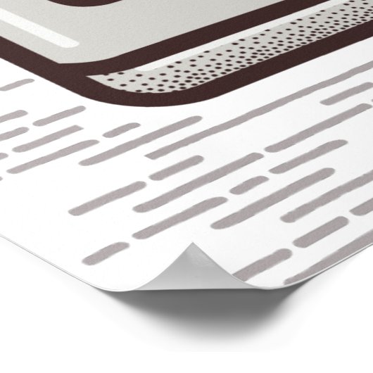 Game over oude pc poster (Hoek)