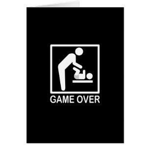Game over papa Funny Pictogram