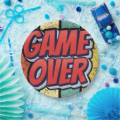 Game over. papieren bordje (Feest)