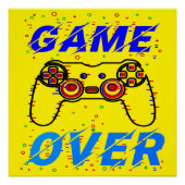 GAME OVER PERFECT POSTER (Voorkant)