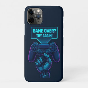 Game over? Probeer het nog eens! Futuristische Gam iPhone 11 Pro Hoesje