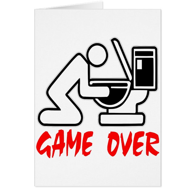 Game Over Puking (Voorkant)