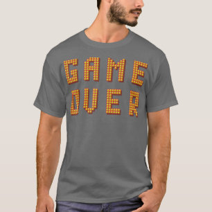 Game over Retro Video Games Gaming gift ar T-shirt