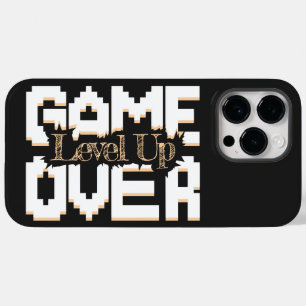 Game Over, Revive Vintage Games en Level Up Case-Mate iPhone 14 Pro Max Hoesje