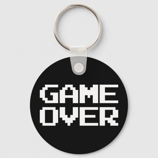 Game over sleutelhanger (Voorkant)
