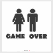 Game over sticker (Vel)