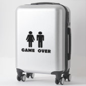 Game over sticker (Koffer)