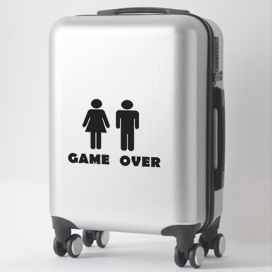 Game over sticker (Koffer)