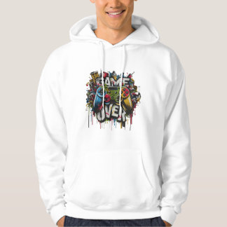 "Game Over" Streetwear Grafische Hoodie