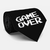 Game over stropdas (Opgerold)
