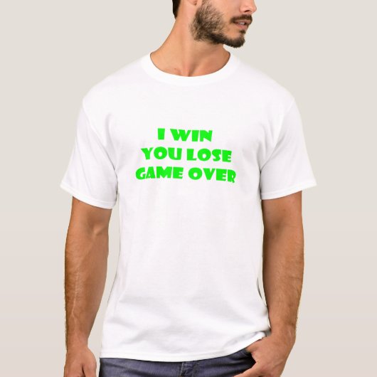 game over t-shirt (Voorkant)